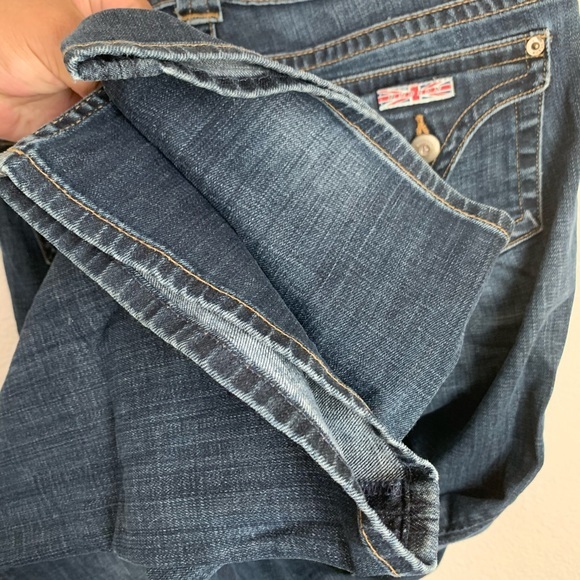 Hudson Jeans Bootcut Sz 27 Pocket Snap Back - Picture 6 of 9